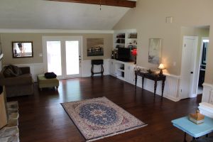 Vaulted Ceiling Foyer